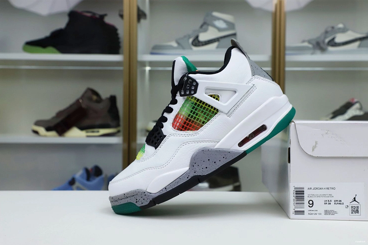 4 'RAST AIR JORDAN RETRO WMNS 0812